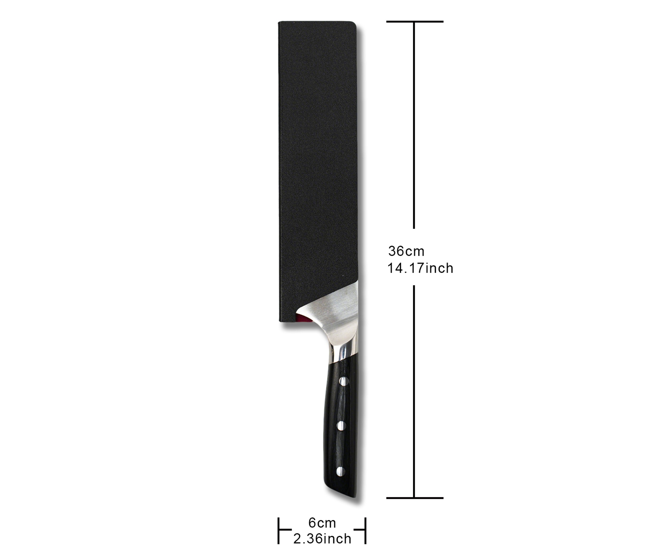 Seiko Chef's Knife, German 1.4116 Stainless Steel, Multifunctional Kitchen Cooking Knife, (14.17 inch)