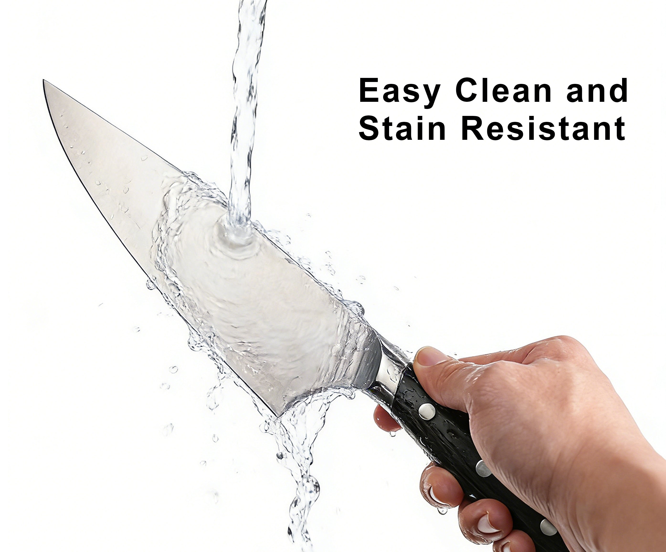Seiko Chef's Knife, German 1.4116 Stainless Steel, Multifunctional Kitchen Cooking Knife, (14.17 inch)